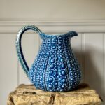 Blue Porcelain Sea Urchin Jug - Image 6