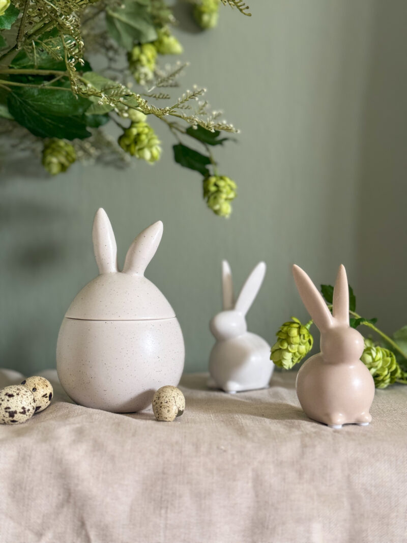 Speckled Bunny Pot