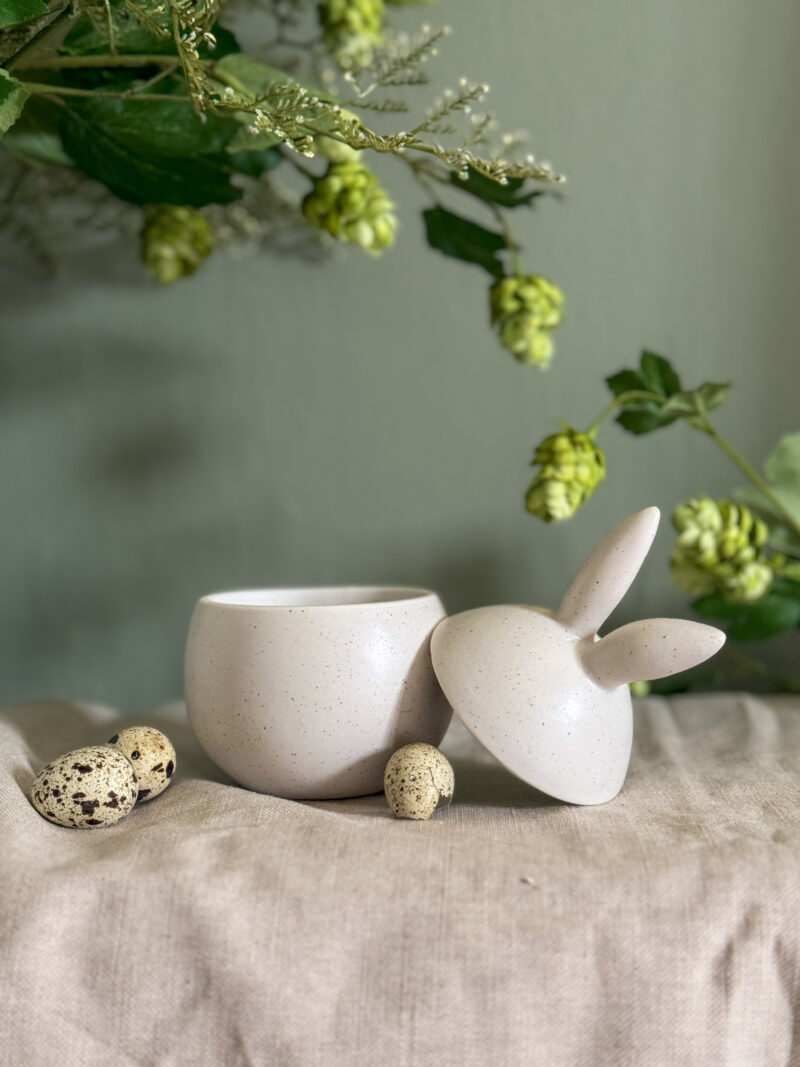 Speckled Bunny Pot - Image 3