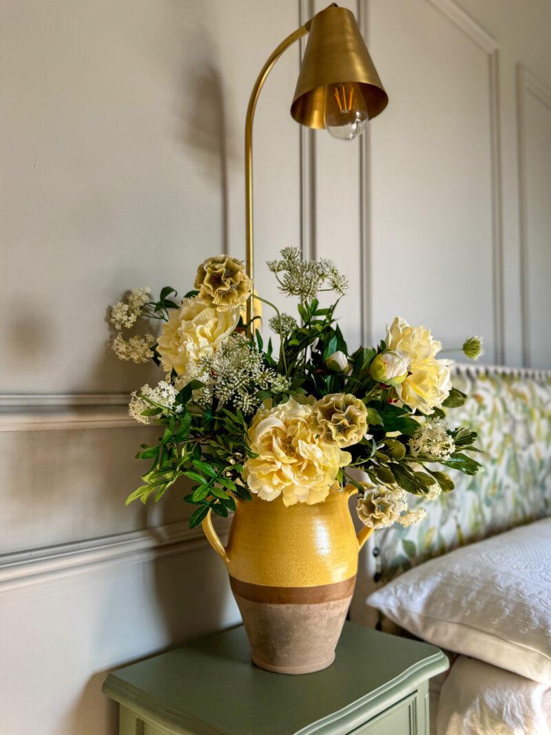 Faux Soft Summer Yellow Bouquet