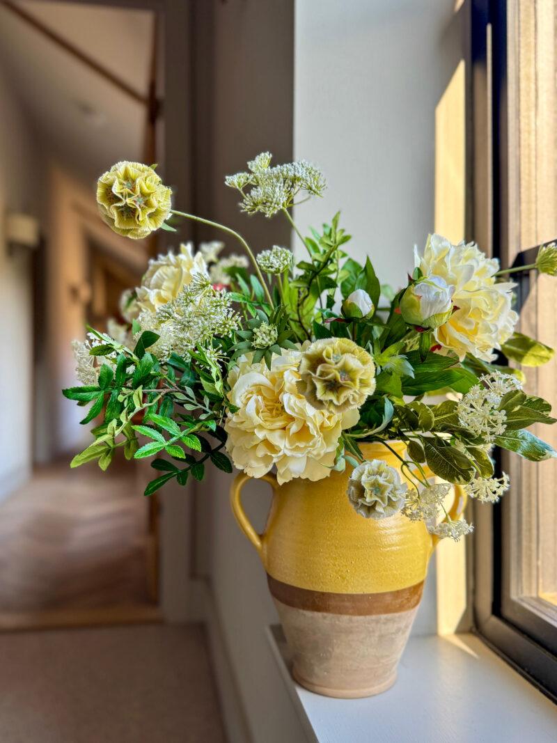 Faux Soft Summer Yellow Bouquet - Image 3