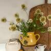 Faux Natural Scabiosa