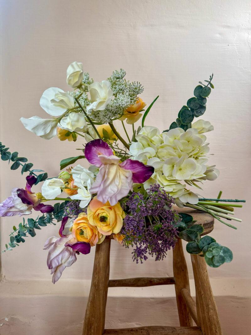 One-off Ranunculus & Iris Bouquet - Image 3