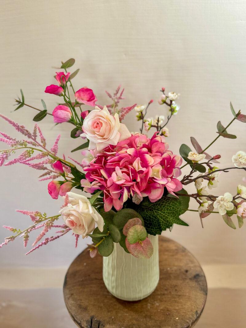 One-off Pink Bouquet & Vase - Image 3