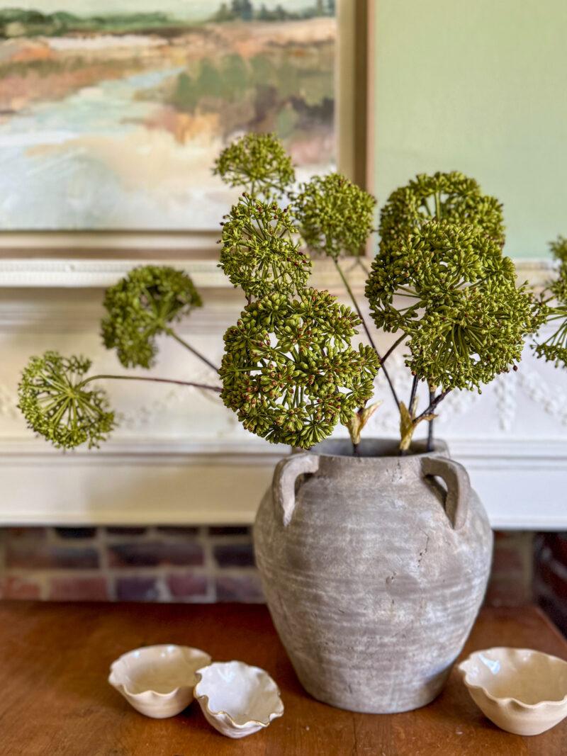 Faux Angelica Stem