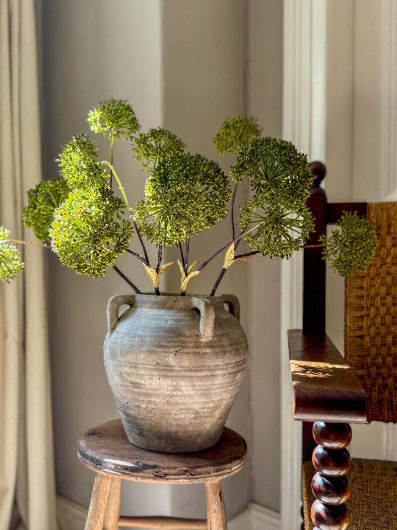 Large Stone Rustic Urn - Image 2
