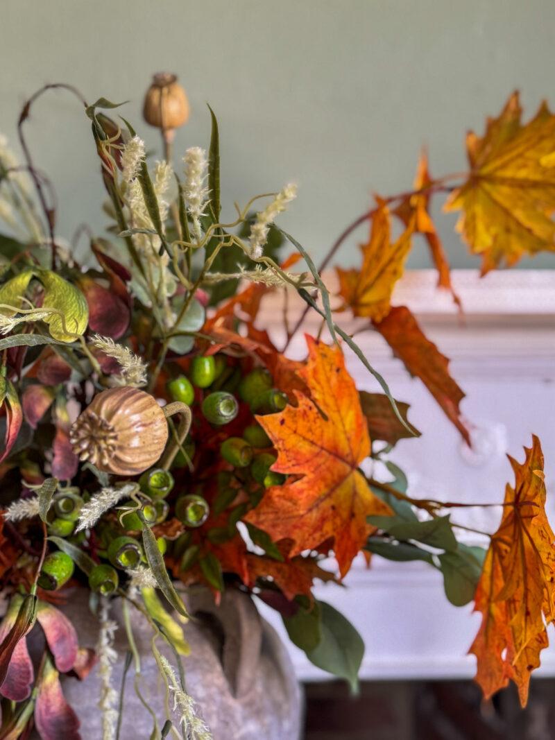 Faux Autumn Woodland Bouquet - Image 2