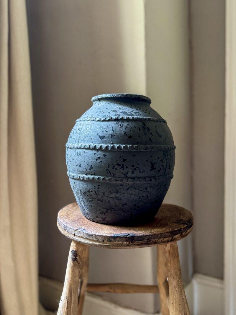 Grey Flint Vase