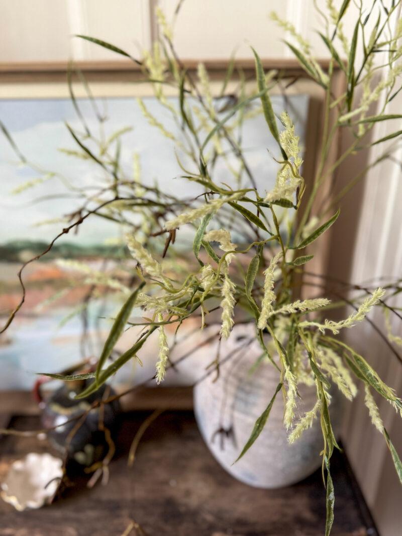 Faux Foxtail Grass Spray
